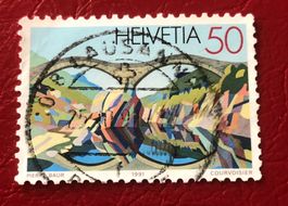 CH Briefmarken Stempelt Lausanne 