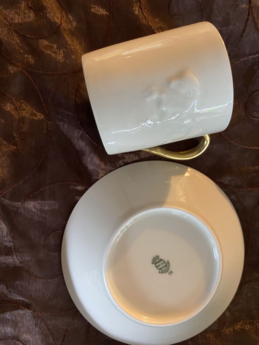Set di piatti: Edle Tasse mit Untersetzer – Usato da Murgenthal venduto da anmedlung 3