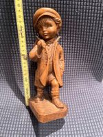 Holzfigur Hirtenbub Handarbeit