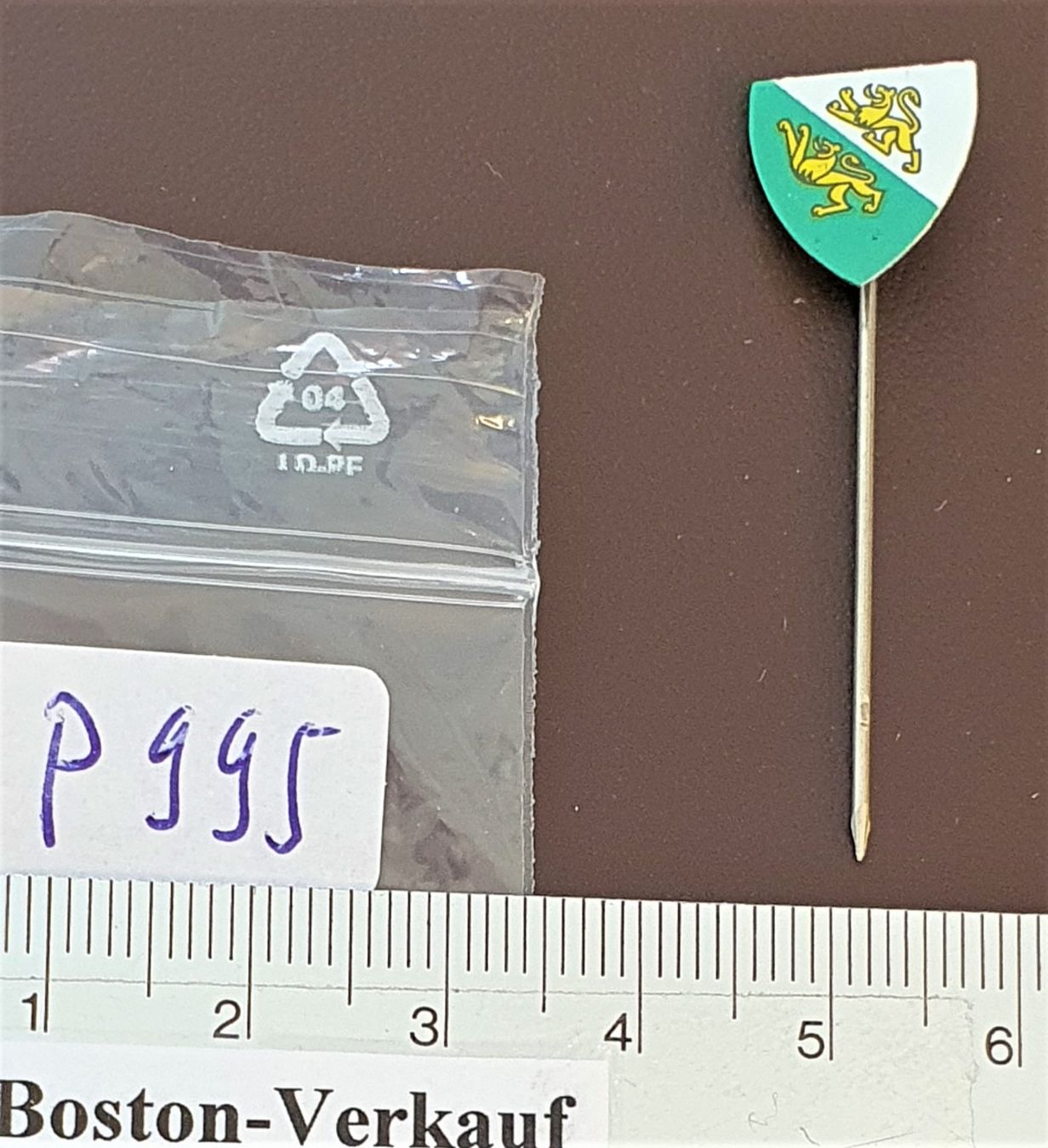 Spille & Fermagli: P995 - Alte Nadel Wappen Thurgau – Usato da Reinach BL venduto da Boston-Verkauf 3