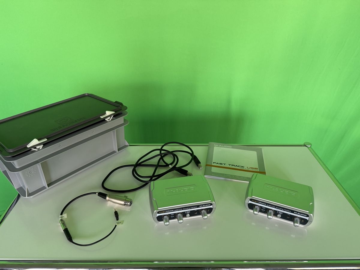 Musikinstrumente: M-Audio Fast Track USB Audio Interface gut erhalten – Gebraucht aus Nänikon von macqua