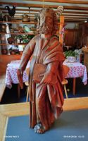Statue en bois artisanale - Saint Pierre - Art sacré!