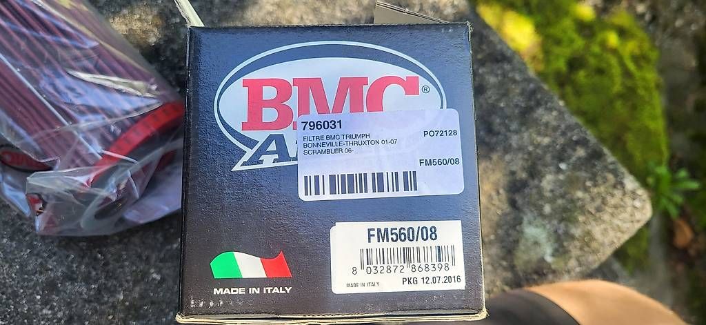 Toutes les pièces détachées moto: BMC Luftfilter Triumph – D'occasion à Toffen par bollyrem 1