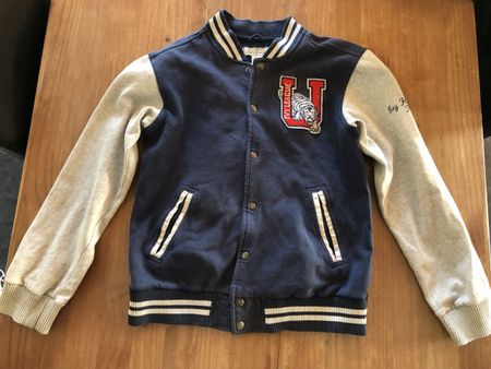 College Sweatjacke, Jungen, Gr. 158/164,