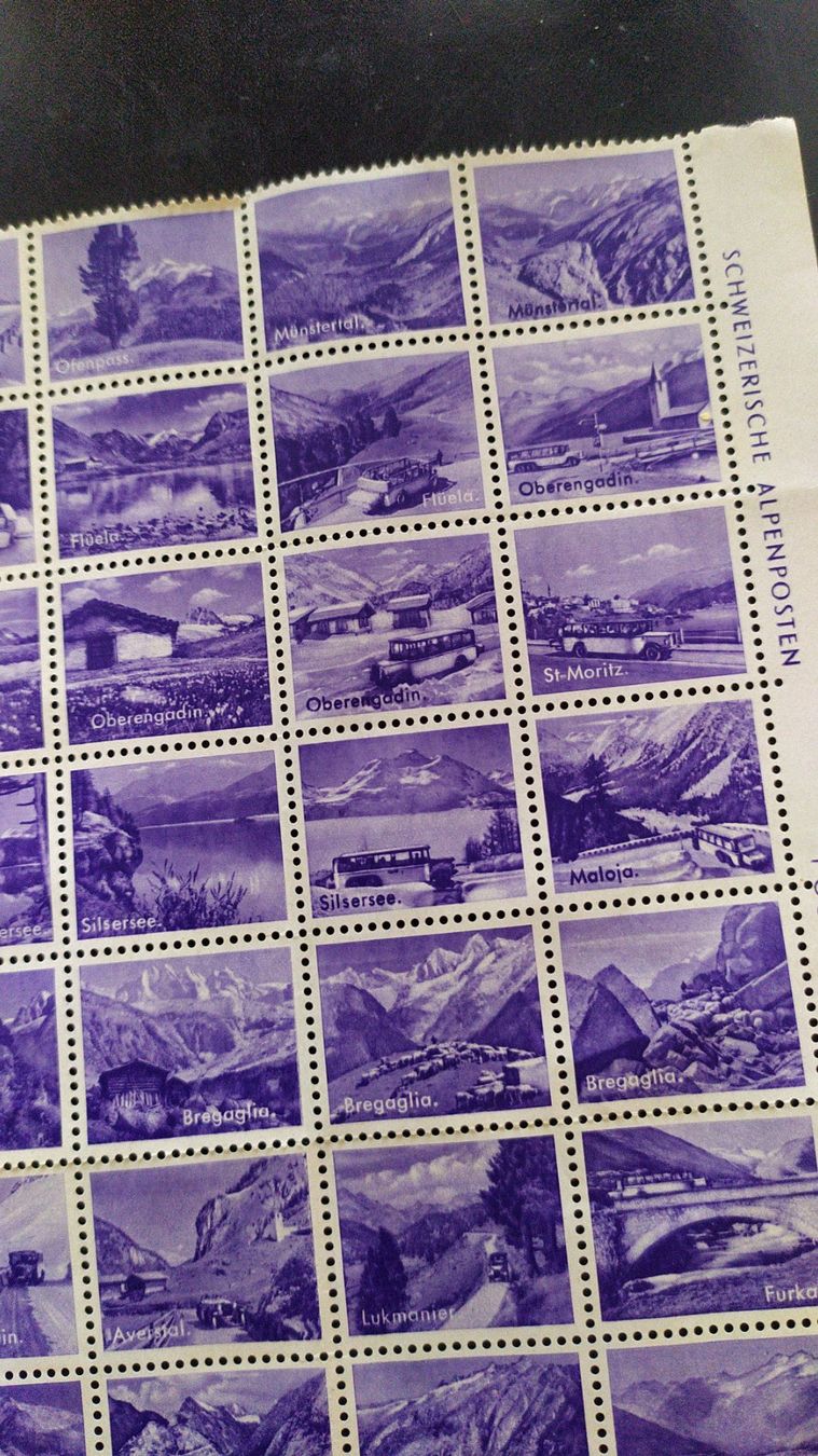 Tutti i francobolli: Bogen Schweizerische Alpenposten 1936 – Nuovo (secondo la descrizione) da Chezard St-Martin venduto da Loucail 3