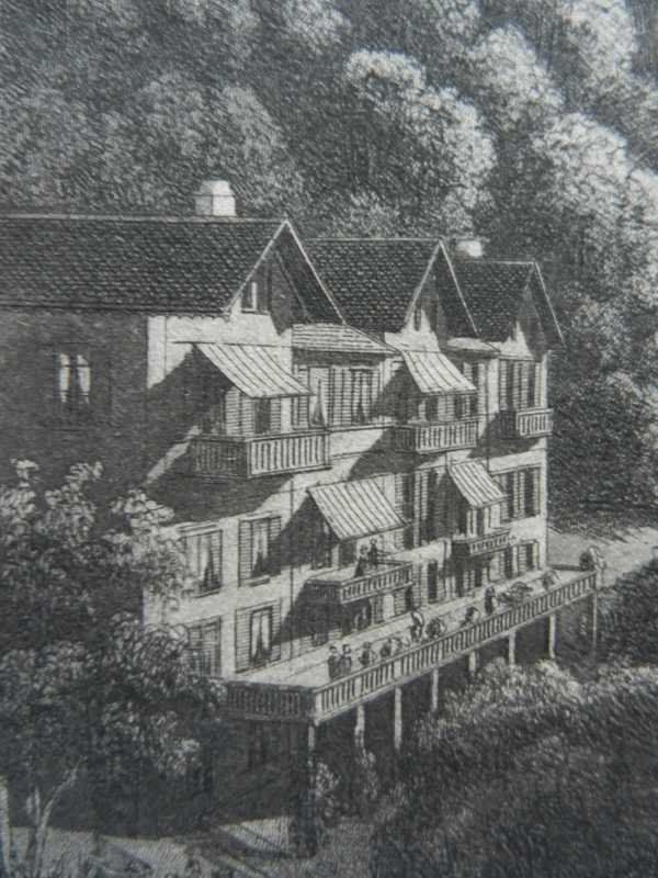 Gravures: Hotel Giessbach Brienzersee – D'occasion à Risch par Rischli15 7
