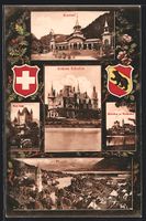 Thun, Kursaal, Schloss, Kirche und Schlo