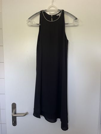 Asymmetrisches H&M Kleid schwarz Grösse 36 Damen neuwertig