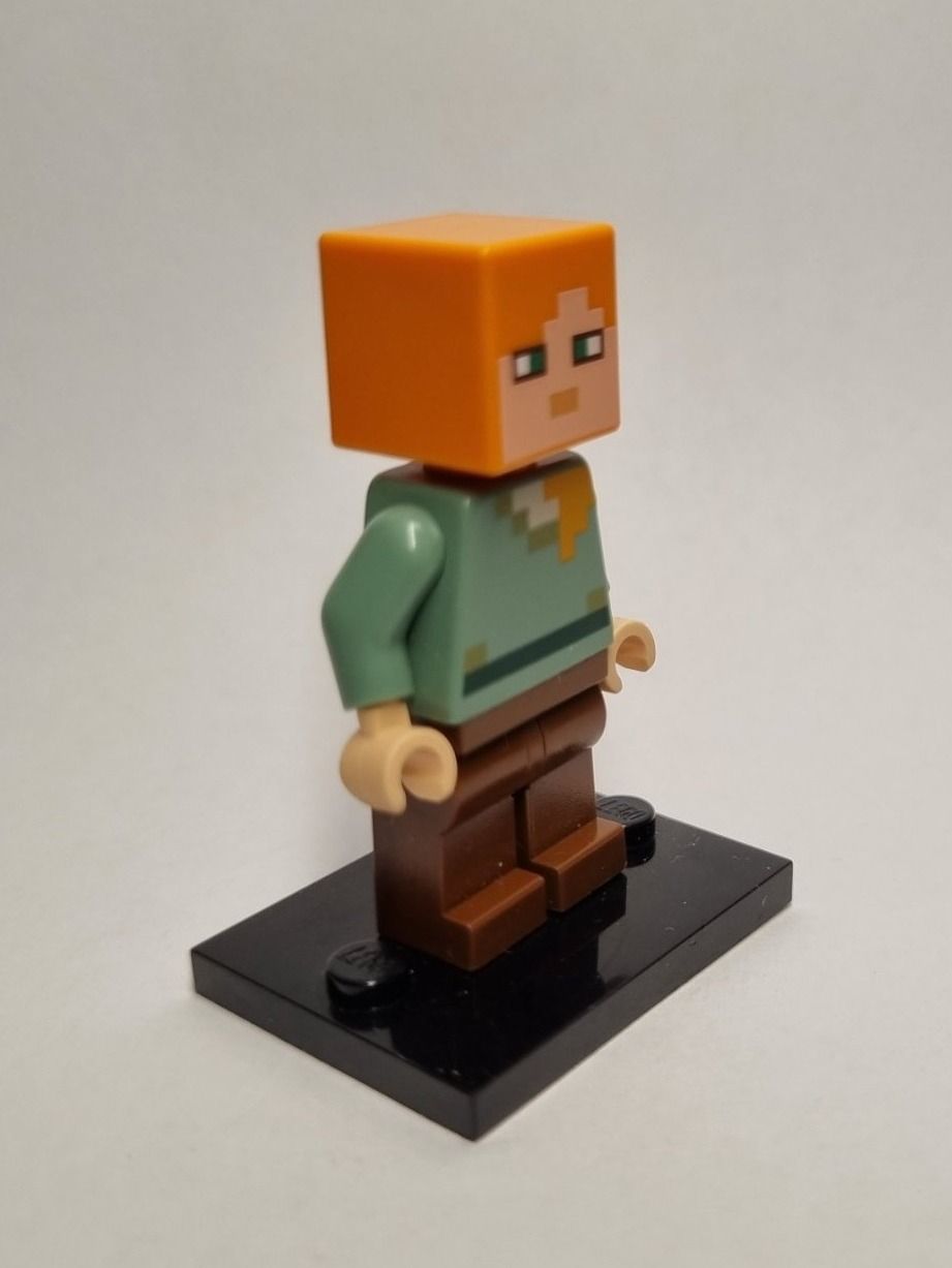 Lego Kit di costruzioni: LEGO Minecraft min017 Alex - Reddish Brown Legs – Nuovo (secondo la descrizione) da Basadingen venduto da NekoBricks 2