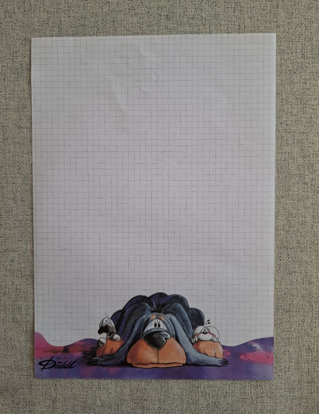 Carta: ALTES Diddl Blatt A4 Nr. 28 – Nuovo (secondo la descrizione) da Wangs venduto da Soda_95