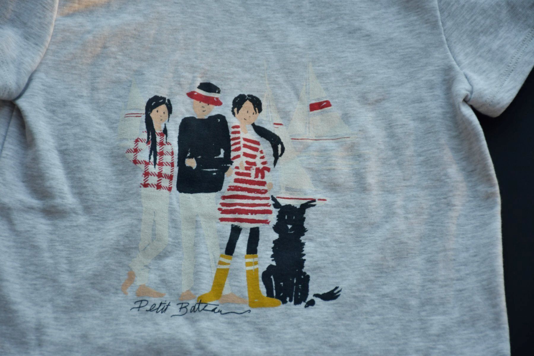 Camicette, T-shirt & Top: neu Tshirt von Petit Bateau gr. 140 – Nuovo e nell'imballaggio originale da Nuglar venduto da Korsika2 1