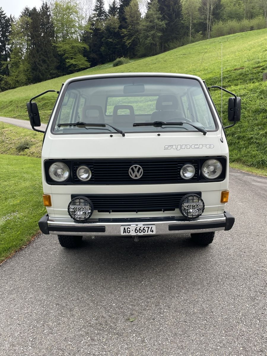 VW Autos: VW T3 Doka Syncro / ab Mfk 7.6.23 – Gebraucht aus Schmiedrued von  3