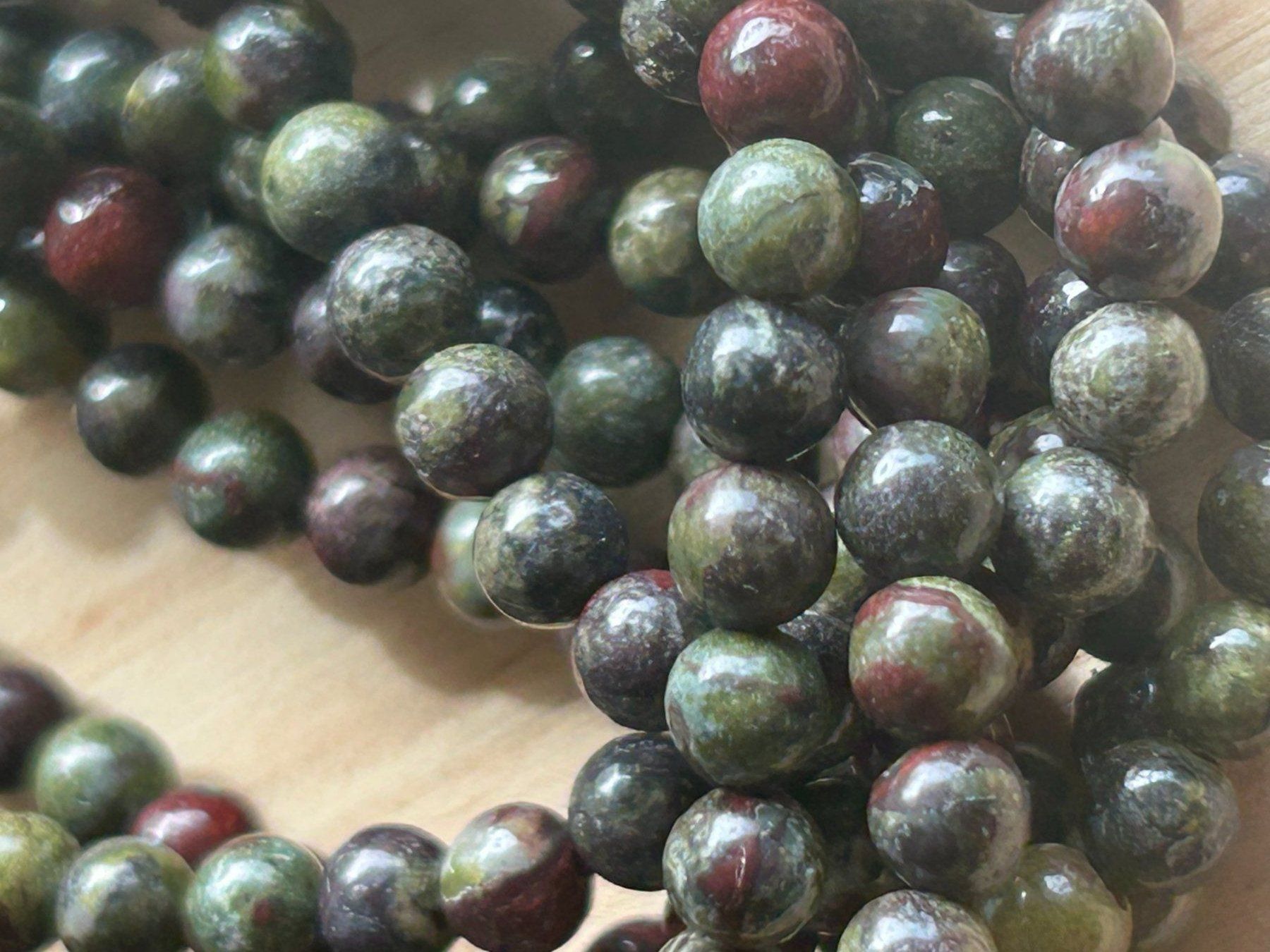Pietre preziose: Strang echte dragon blood beads 4 mm – Nuovo e nell'imballaggio originale da Niederrohrdorf venduto da Ytobi 1