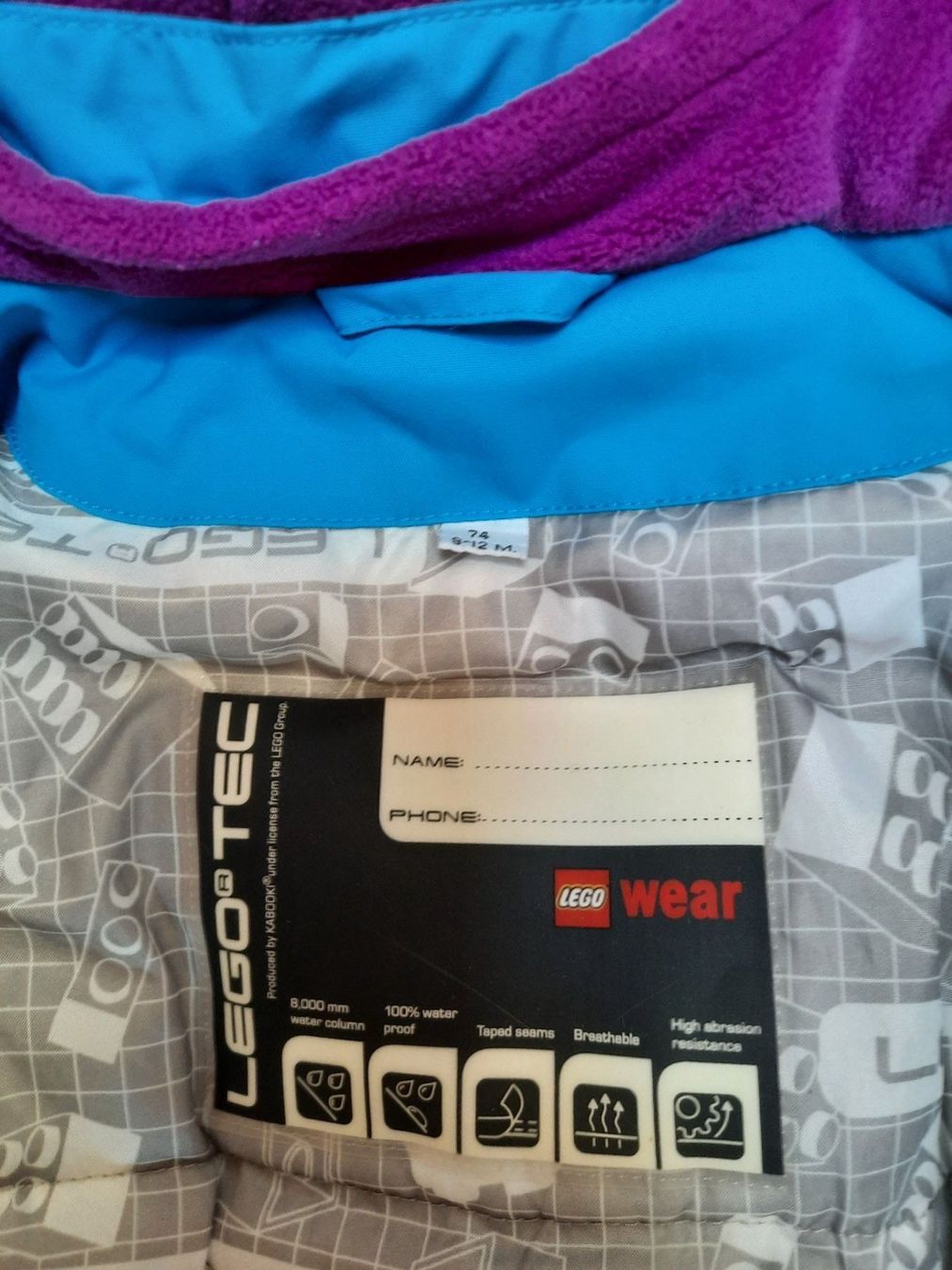 Lego Jacken & Mäntel: Lego Tec Winterjacke Gr. 74 – Gebraucht aus Wilderswil von janabe 3