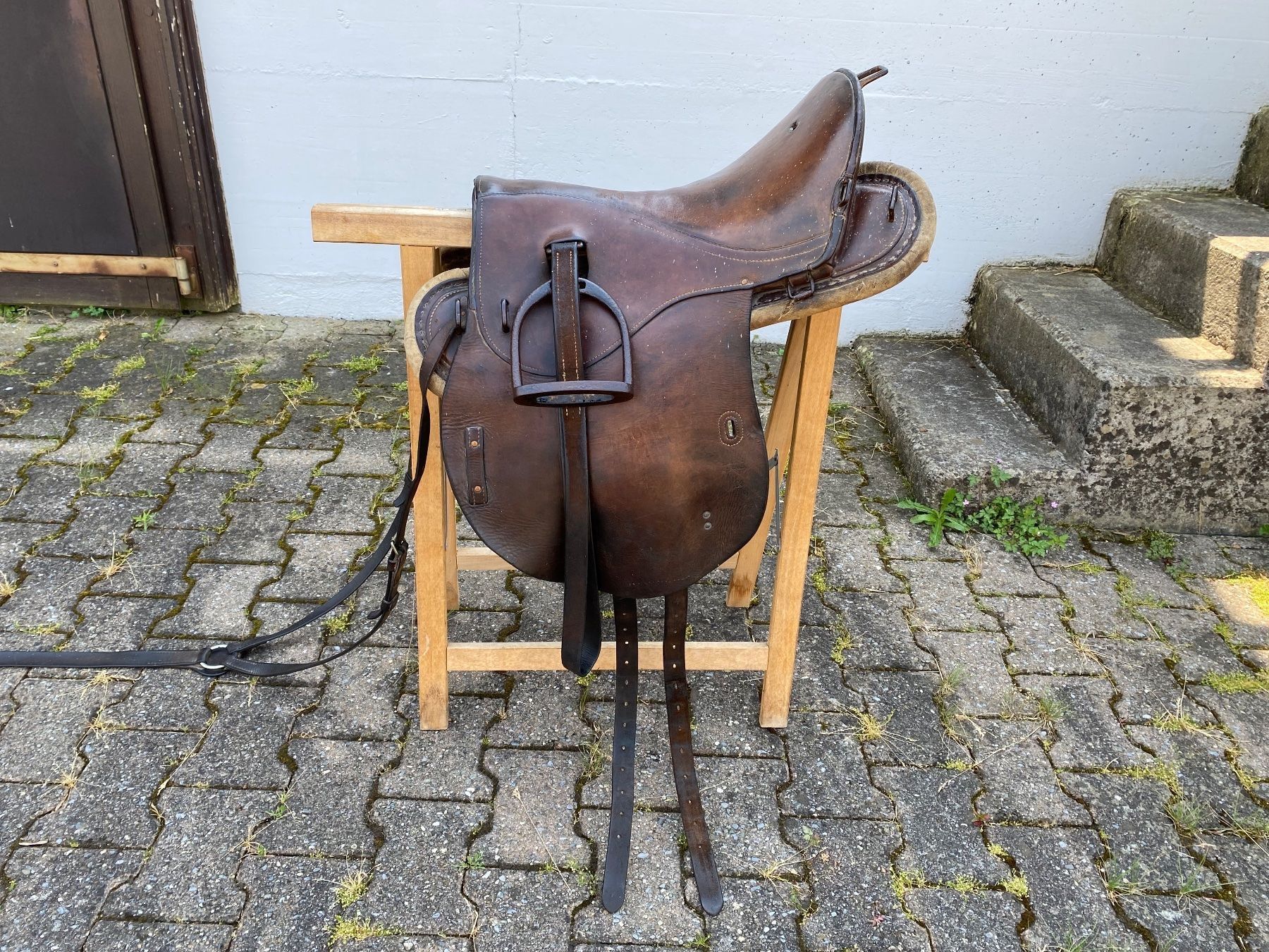 Selle & Accessori: Kavallerie Sattel Schweizer Militär – Usato da Feldbach venduto da Fea1