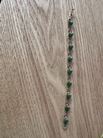 Jade Armkette 17,5 cm