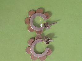 Creole 925er Silber mit Goldverzierung