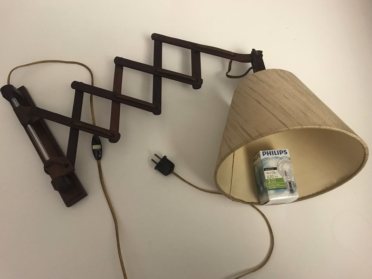 Lampen: Mid century scissor lamp – Gebraucht aus Oberägeri von anv_6z5c 1