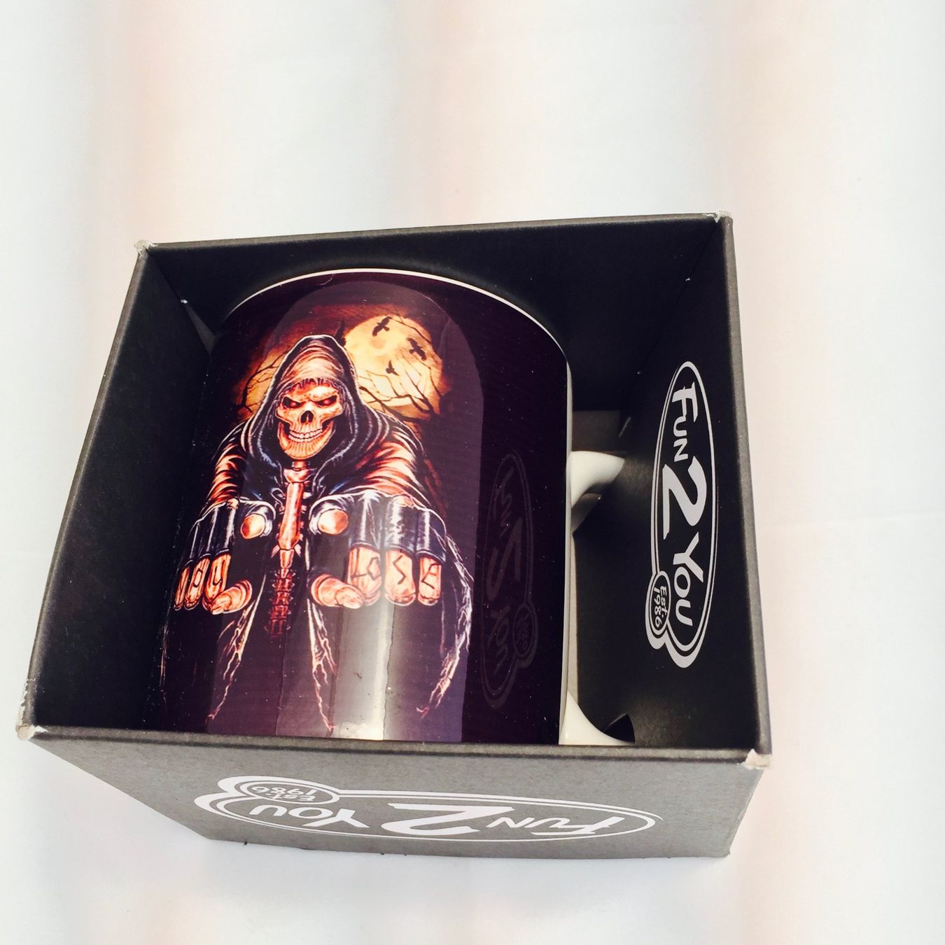 Tassen: Fun2You Tasse Grim Reaper Motiv neu in Box – Neu (gemäss Beschreibung) aus St.Gallenkappel von RocknSkull 3