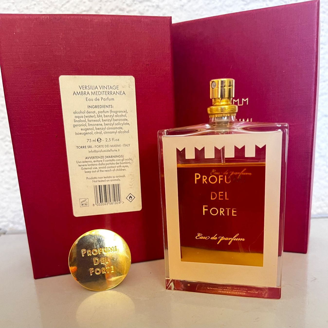 Profumi & Eau de Toilette: PROFUMO DEL FORTE Ambra Mediterranea 75 ml – Usato da St. Gallen venduto da lfs_nxl8 1