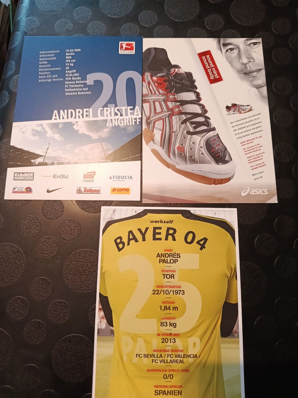 Autogramme: Bundesliga - Handsigniert - 3er Set – Gebraucht aus Menziken von Artographs 1
