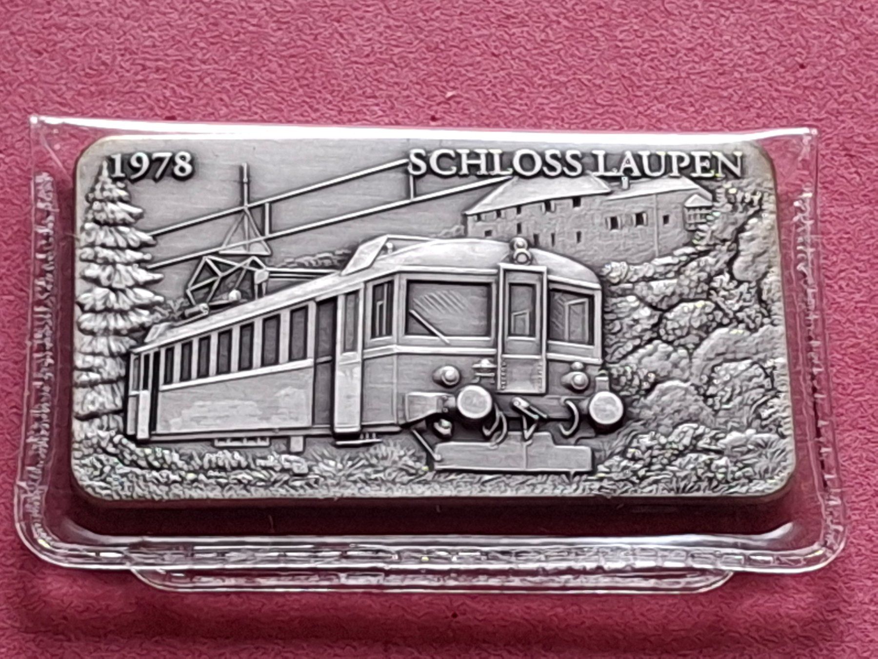 Metalli preziosi: CH EISENBAHN - SCHLOSS LAUPEN - OVP – Usato da Boniswil venduto da dpd4coins