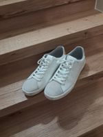 Geox Sneaker weiss Grösse 44 Leder Herren neuwertig 