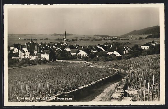 Ansichtskarten: AK Cressier, Institut Clos Rousseau – Gebraucht aus Berlin von bartko-reher