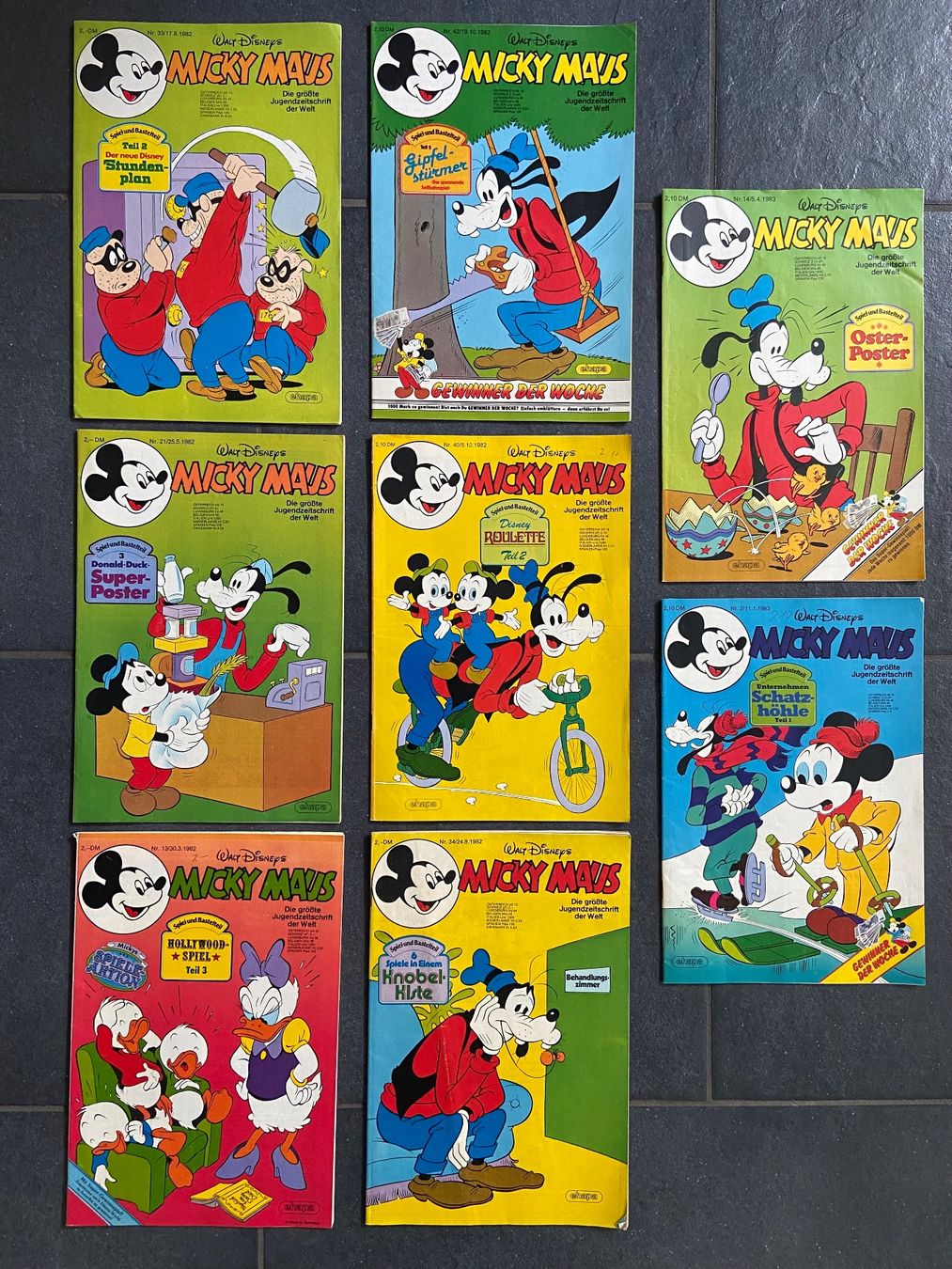 Fumetti: 40 alte Micky Maus Hefte 1976 bis 1983 – Nuovo (secondo la descrizione) da Oeschgen venduto da Gini2006 1