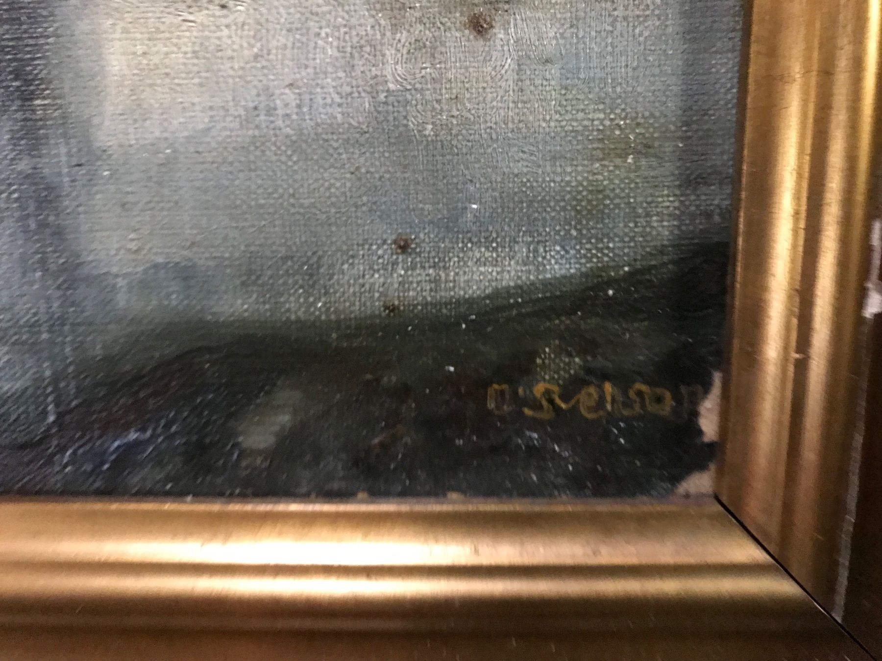 Dipinti: Schloss Fredericksborg O. Svenson 1921 – Usato da Wolfhalden venduto da SecondAntique 3