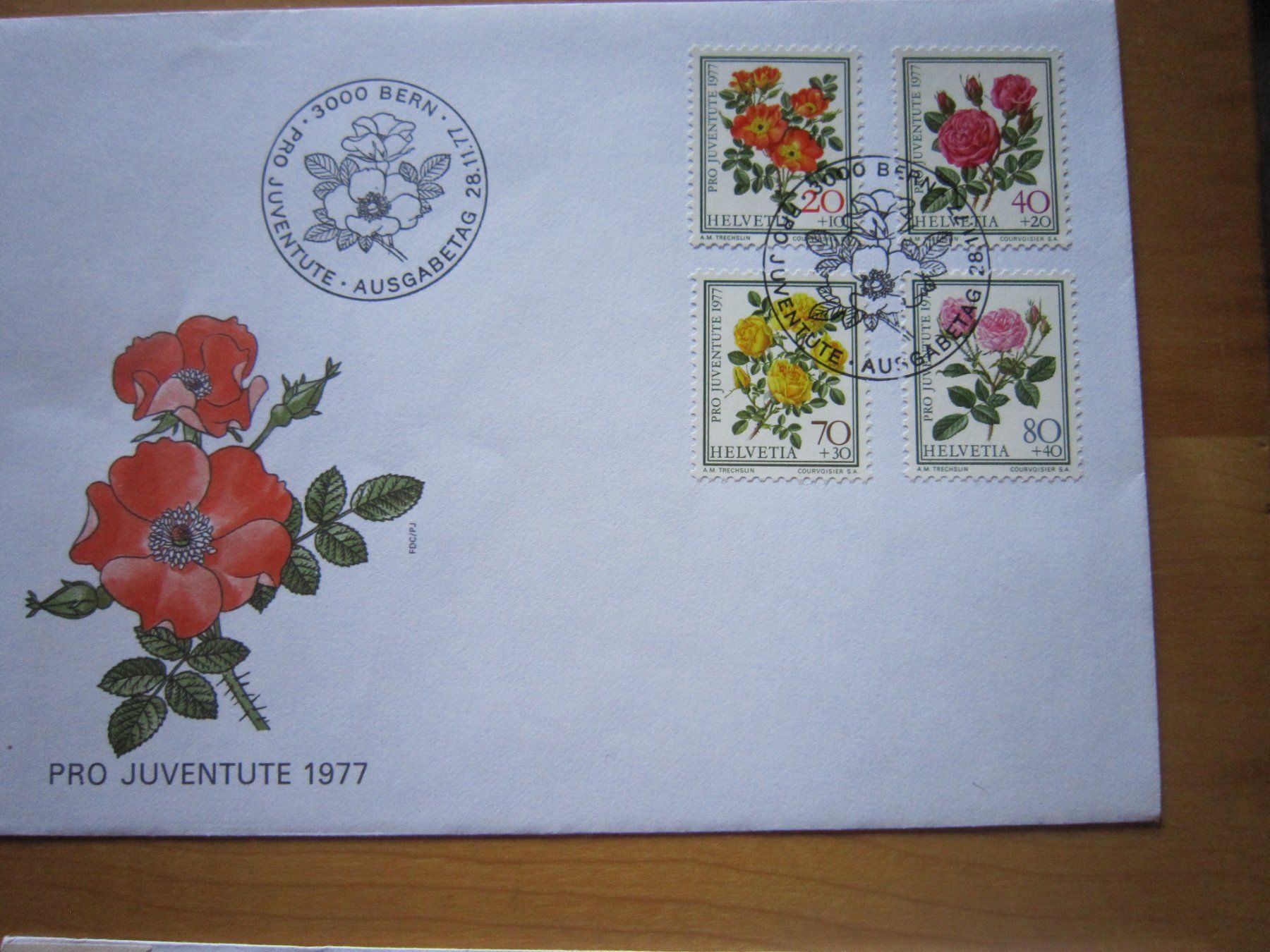 Alle Briefmarken: PJ 1977 FDC spezielle Briefe – Gebraucht aus Gordola von Polentaefung 3