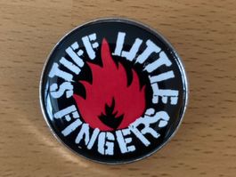 Stiff Little Fingers  -  Pin Anstecker Punk Metal Rock Band