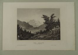 PILATUS, STAHLSTICH UM 1850
