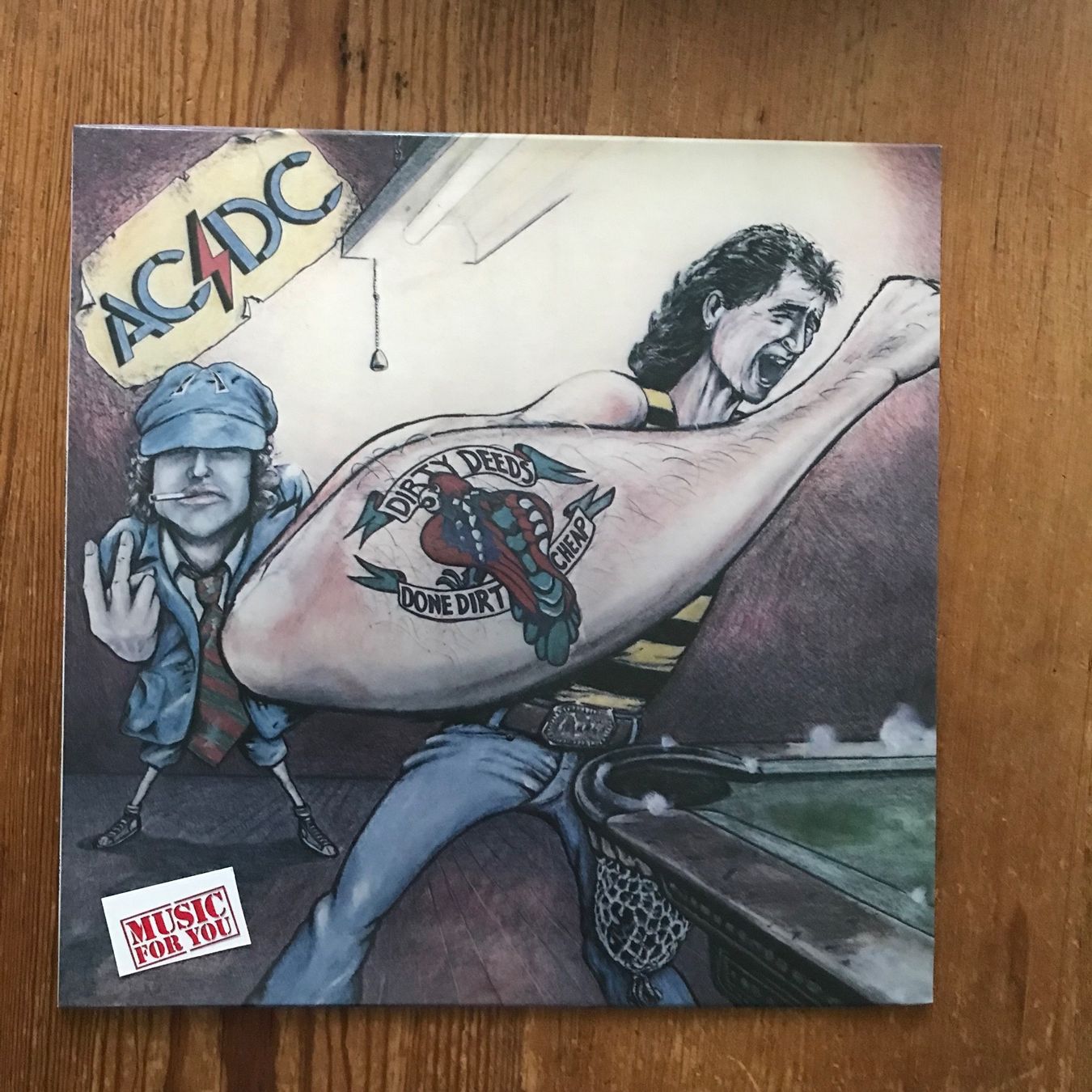 Schallplatten: Ac/Dc….Dirty Deeds Done Dirt Cheap…..LP – Neu und originalverpackt aus Lausanne von