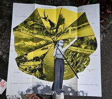 40er /50er Jahre Faltprospekt Interlaken - Sommer