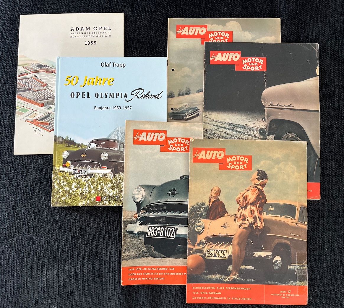 Opel Autos: Oldtimer Opel Olympia Rekord 1955 – D'occasion à Fehraltorf par G.Flueckiger 9