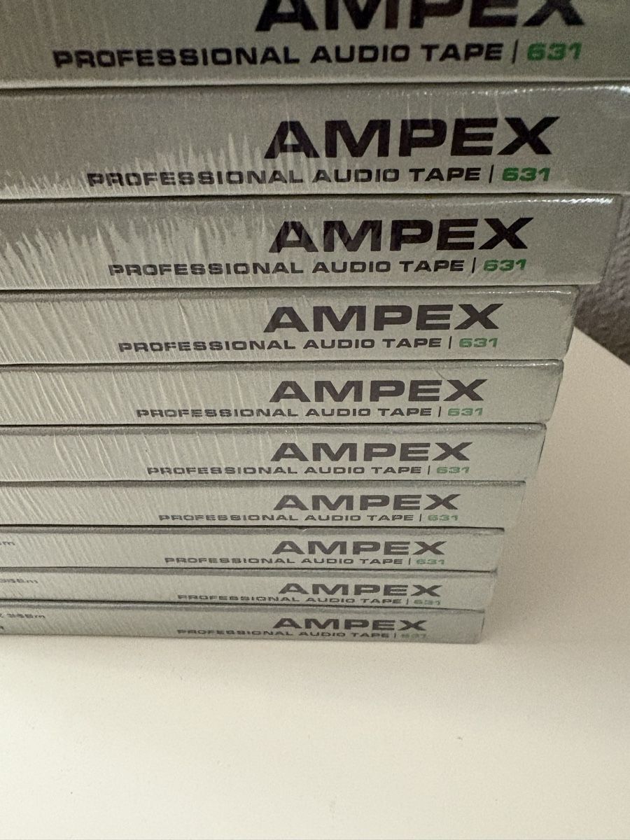 Amplificatori: Lot de 10 bandes Ampex 631 neuf – Usato da petit lancy venduto da FerreiraLuis 1