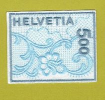 Schweizer Stickereimarke 2000, postfrisch