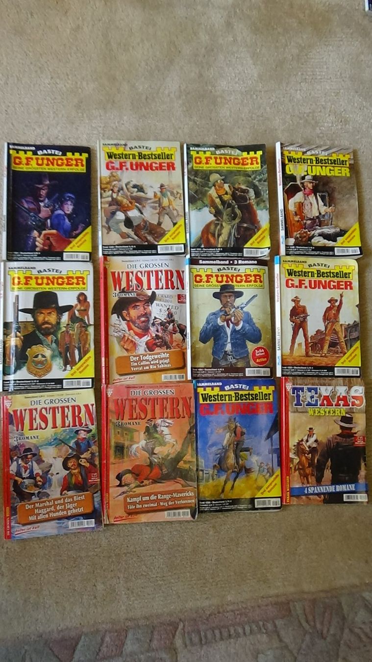 Bücher: Romane Western – Gebraucht aus Wiedlisbach von Bobesch10
