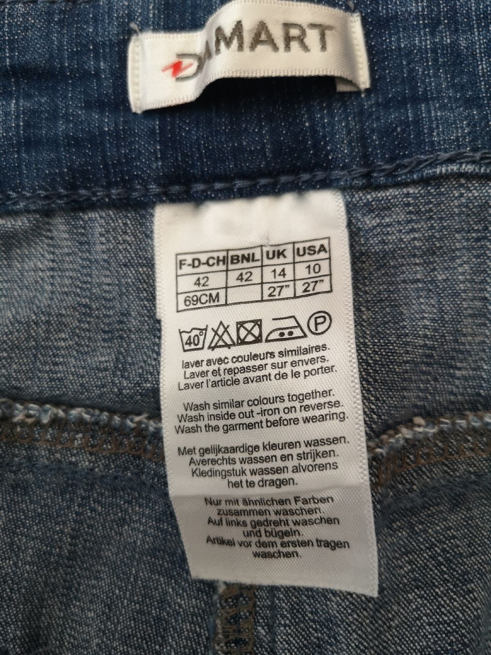 Jeans: Jean taille élastique – Nuovo (secondo la descrizione) da Nyon venduto da bicounette66 1