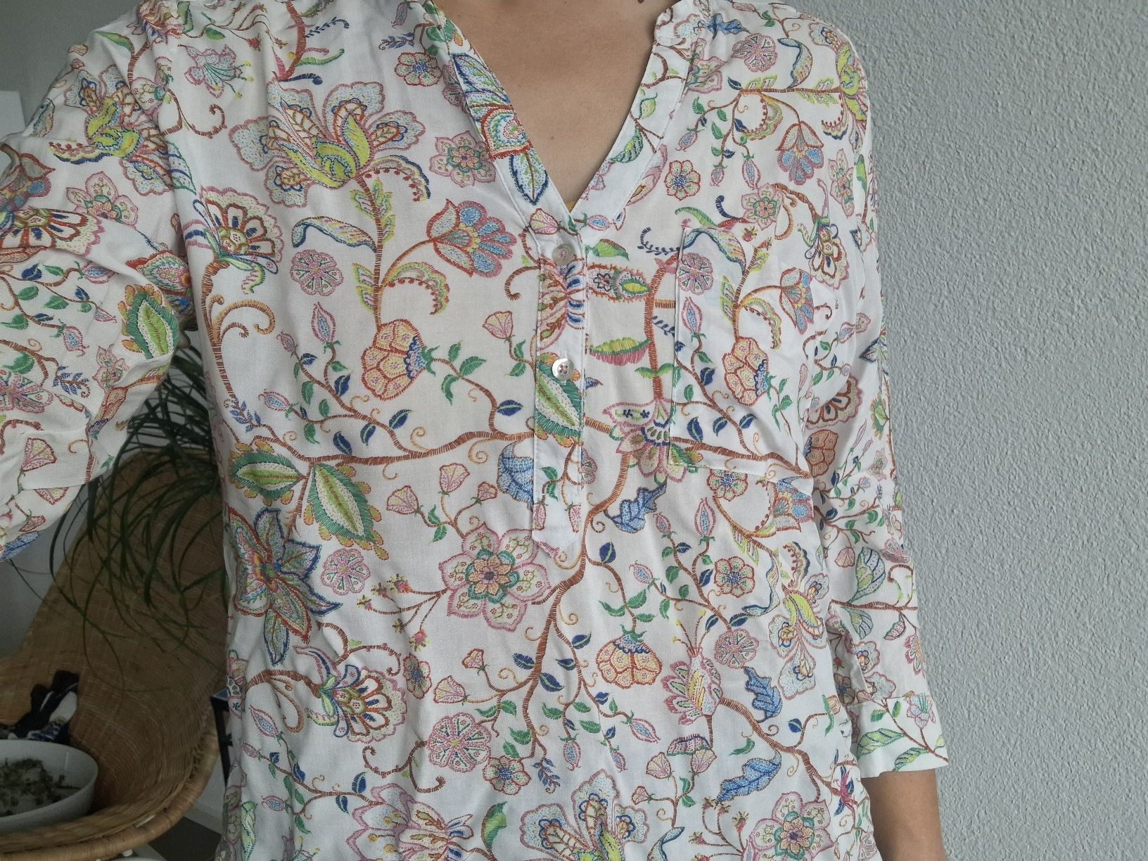Camicette: Damen Bluse weiss Grösse 38 – Usato da Mellingen venduto da lathei 2