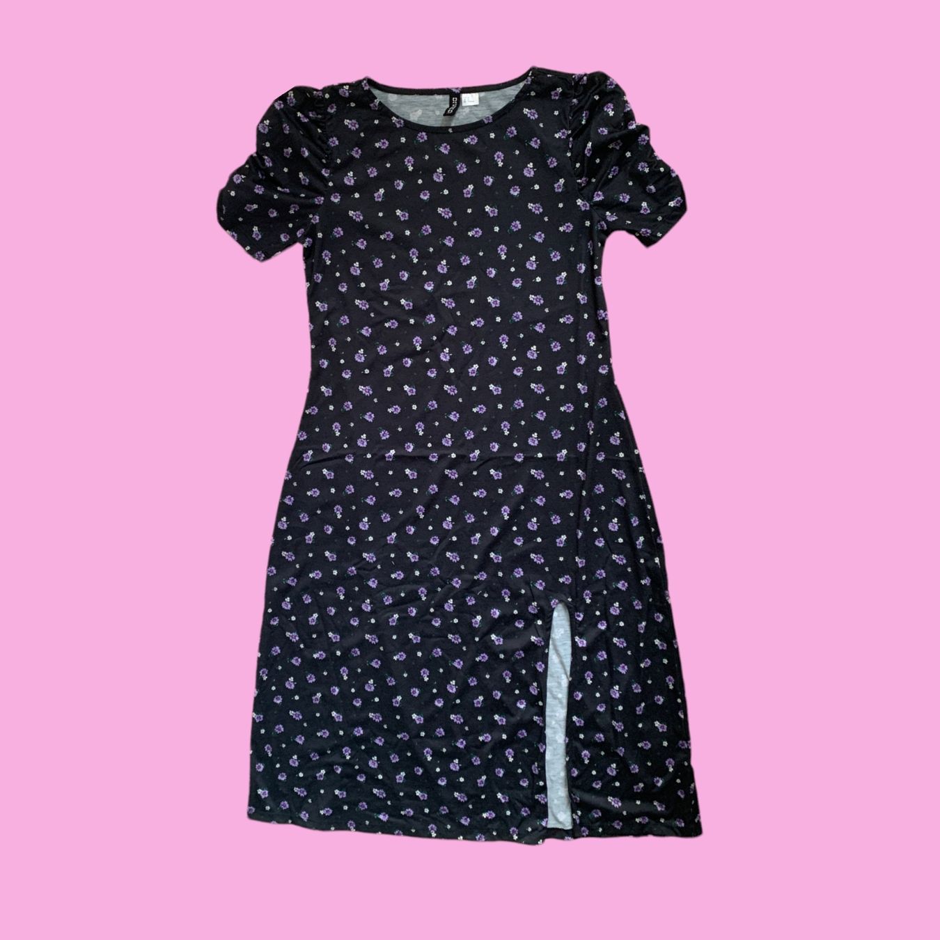 H&M Kleider: Lilac floral midi dress – Neu (gemäss Beschreibung) aus Basel von demonbaby2222 1
