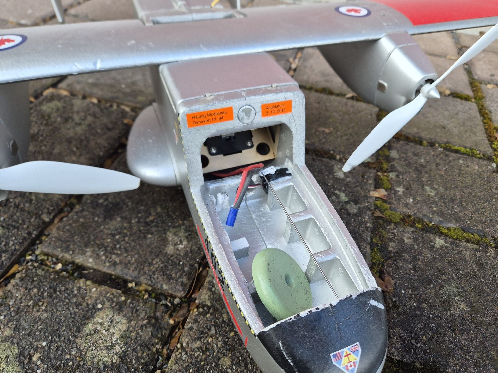 RC Modellbau: RC Modellflugzeug Canadair CC-115 Buffalo, Oldtimer! – Gebraucht aus Mollis von Gamisch1 2