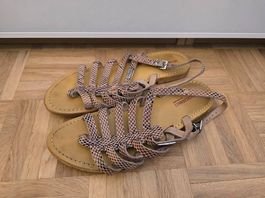 Sandales Les Tropeziennes motif serpent