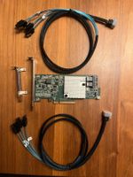 ⛓️🎞️ LSI 9300-8i HBA inkl. 2x SFF-8643-4xSATA 🎞️📂