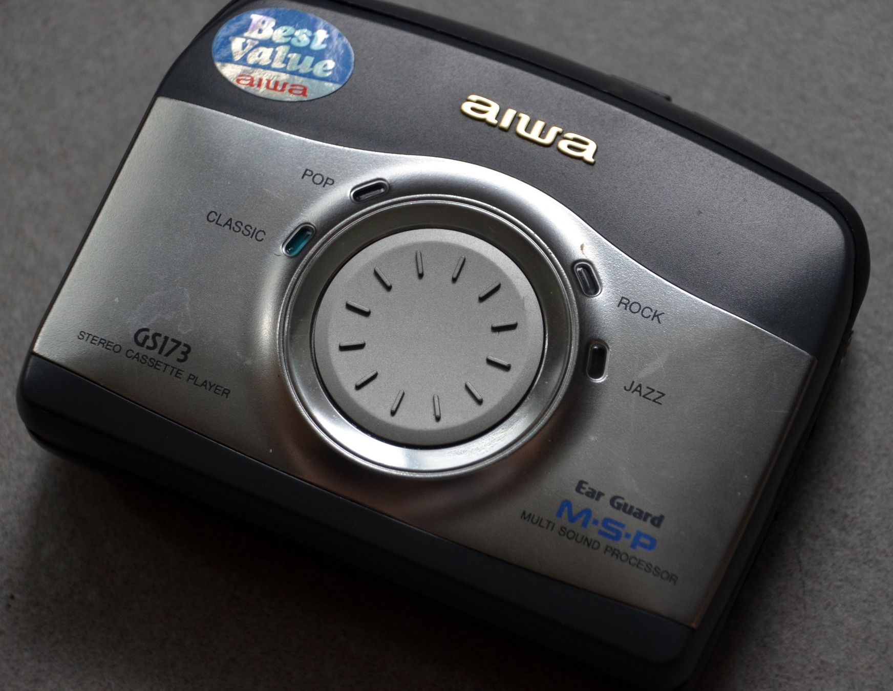 Aiwa Lettore multimediale portatile: Aiwa GS173 Walkman – Usato da Collonges venduto da arashee 2