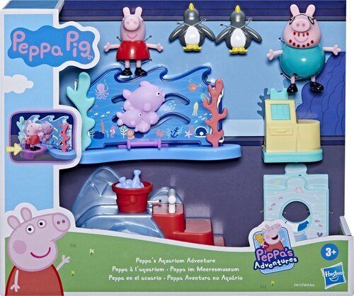Peppa Pig Holzfiguren-Set – 4 Figuren (Familie), FSC-zertifiziert, Für Kinder 2-5 Jahre