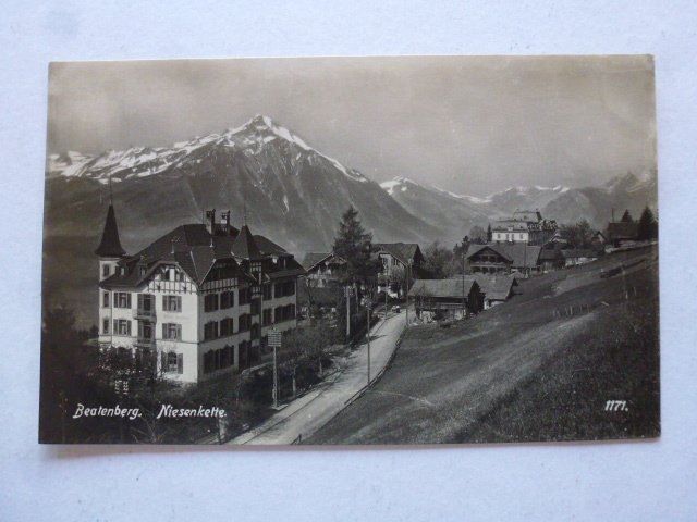 Cartoline postali: AK Beatenberg Niesenkette 1924 – Usato da Walkringen venduto da Casablanca777