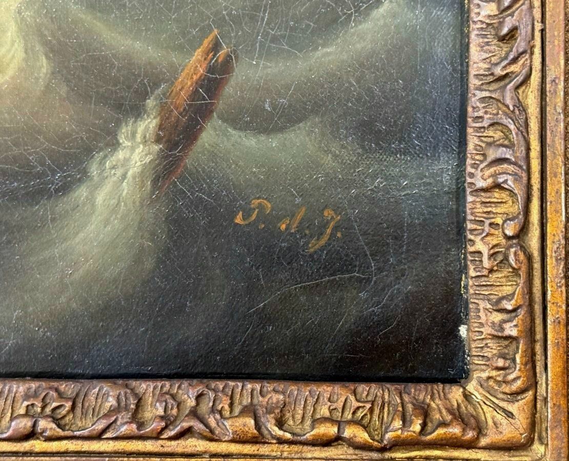 Gemälde: Antikes Gemälde monogrammiert – Gebraucht aus Arbon von torso444 2