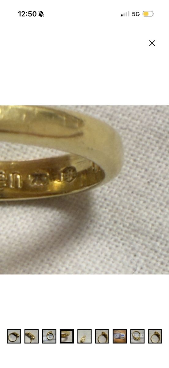 Ringe: Gold Ring 18k – Gebraucht aus Oberhof von RealStone 8